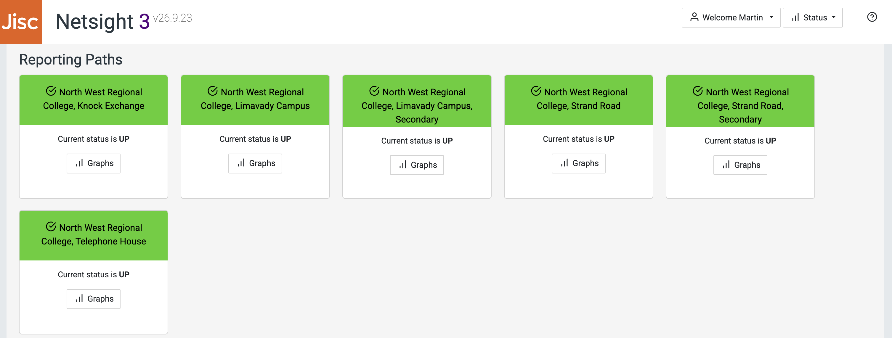 Reporting Paths